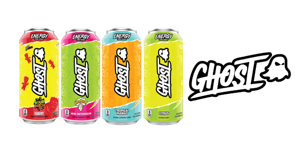 Ghost Energy Cans & Logo